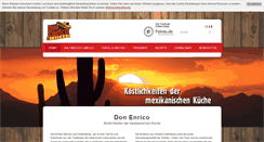 Desktop Screenshot of don-enrico.de
